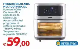 MD Discount Friggitrice ad aria multicottura offerta