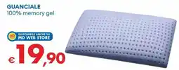 MD Discount Guanciale 100% memory gel offerta