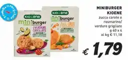 Coal Miniburger KIOENE offerta