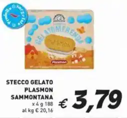 Coal Stecco gelato plasmon SAMMONTANA offerta
