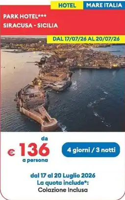 MD Discount Park hotel siracusa - sicilia offerta
