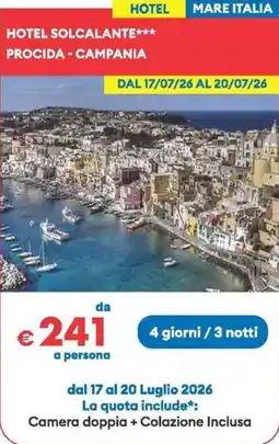 MD Discount Hotel solcalante procida - campania offerta