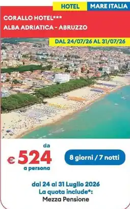 MD Discount Corallo hotel, alba adriatica - abruzzo offerta