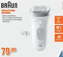 Expert Braun epilatore SE7000 offerta