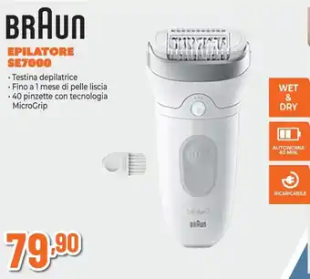 Braun epilatore SE7000
