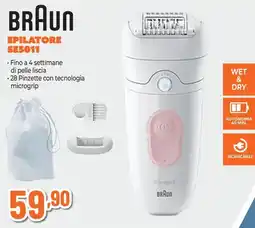 Expert Braun epilatore SE5011 offerta