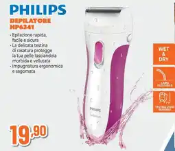 Expert Philips depilatore HP6341 offerta
