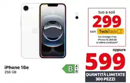 Comet iPhone 16e offerta