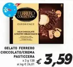 Coal Gelato ferrero cioccolato/crema pasticcera x3 offerta