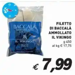 Coal Filetto di baccala ammollato IL VIKINGO offerta