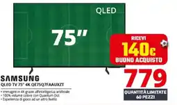 Comet SAMSUNG QLED TV 75" 4K QE75Q7FAAUXZT offerta