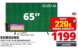 Comet SAMSUNG OLED TV 65" AI 4K QE65S85FAEXZT offerta