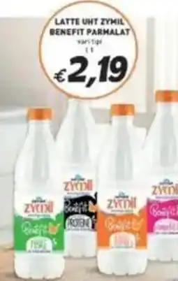 Coal Latte uht zymil benefit PARMALAT offerta