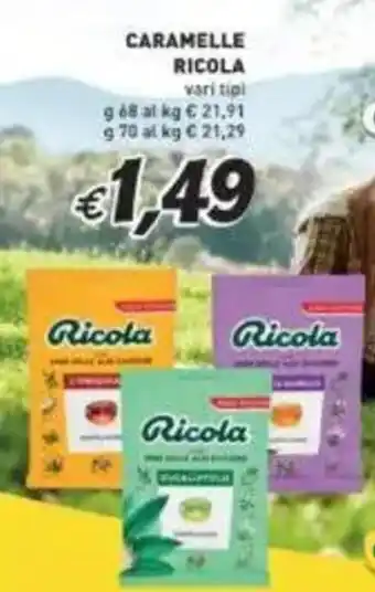 Coal Caramelle RICOLA offerta