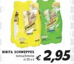 Coal Bibita SCHWEPPES offerta