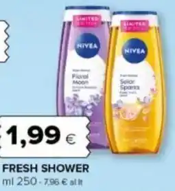 Oasi Nivea fresh shower offerta