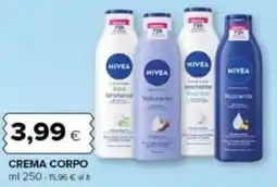Oasi Nivea crema corpo offerta
