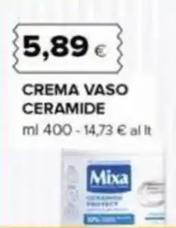 Oasi Mixa crema vaso ceramide offerta