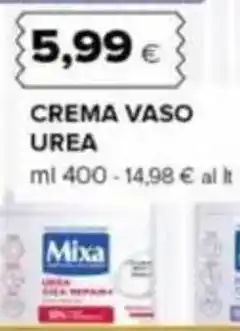 Oasi Mixa crema vaso urea offerta