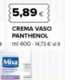 Oasi Mixa crema vaso panthenol offerta