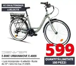 Comet Denver e-bike urbanmove E-4000 offerta