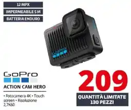 Comet Gopro action cam hero offerta