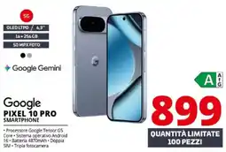 Comet Google PIXEL 10 PRO SMARTPHONE offerta