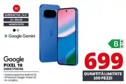 Comet Google pixel 10 smartphone offerta