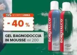 Oasi Borotalco gel bagnodoccia in mousse offerta