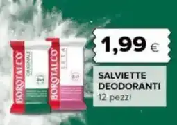 Oasi Borotalco salviette deodoranti offerta