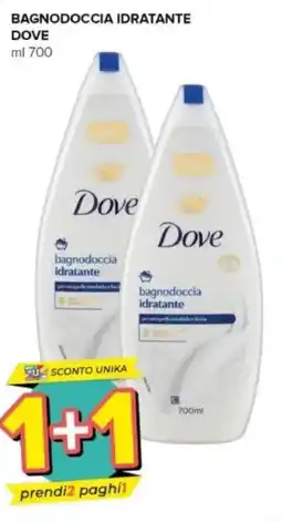 Oasi Bagnodoccia idratante DOVE offerta