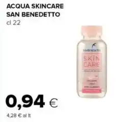 Oasi Acqua skincare SAN BENEDETTO offerta