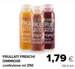 Oasi Frullati freschi DIMMIDISÌ offerta