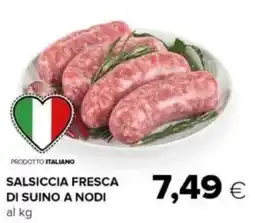 Oasi Salsiccia fresca di suino a nodi offerta