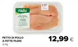 Oasi Petto di pollo a fette FILENI offerta