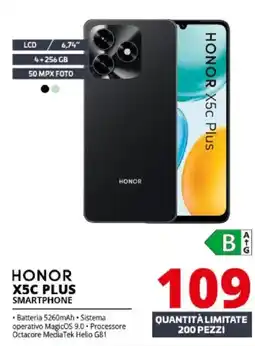 Comet Honor X5C plus smartphone offerta