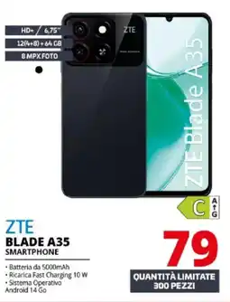 Comet ZTE blade A35 smartphone offerta