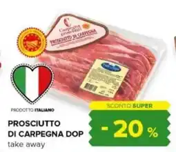 Oasi Carpegna prosciutto di carpegna DOP offerta