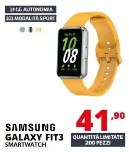 Comet Samsung galaxy FIT3 smartwatch offerta