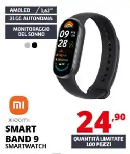 Comet Xiaomi smart band 9 smartwatch offerta