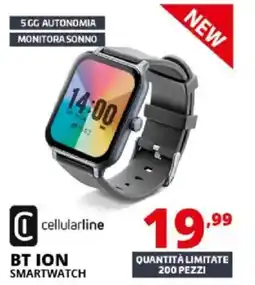 Comet Cellularline BT ion smartwatch offerta