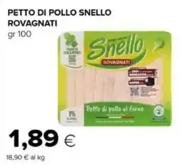 Oasi Petto di pollo snello ROVAGNATI offerta