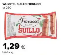 Oasi Wurstel suillo FIORUCCI offerta