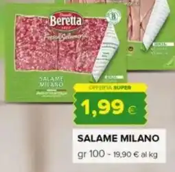 Oasi Beretta salame milano offerta