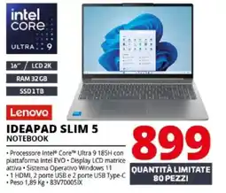 Comet Lenovo IDEAPAD SLIM 5 NOTEBOOK offerta
