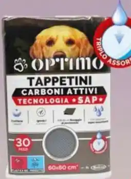 Maury's Optimo tappetini assorbenti carboni attivi 30pz 60x60 cm offerta