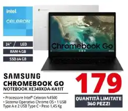Comet SAMSUNG CHROMEBOOK GO NOTEBOOK XE340XDA-KA1IT offerta