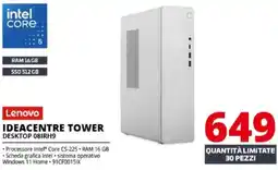 Comet Lenovo IDEACENTRE TOWER DESKTOP 08IRH9 offerta
