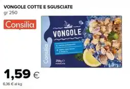 Oasi Consilia vongole cotte e sgusciate offerta