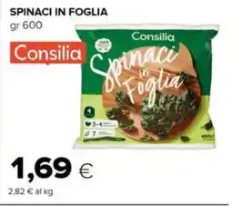 Oasi Consilia spinaci in foglia offerta